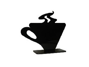 Steaming Cup Black Write-on Board 06764