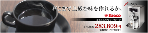 販売終了】【saeco/サエコ】エクセルシス ステンレススチール SUP 038 