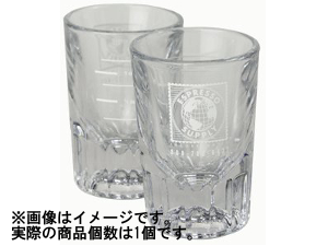 【エスプレッソサプライ】2 ounce ES Logo Shot Glass 02169 1個（ショットグラス）