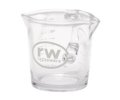 3oz.ES Logo Spouted Shot Glass with Handle 27610