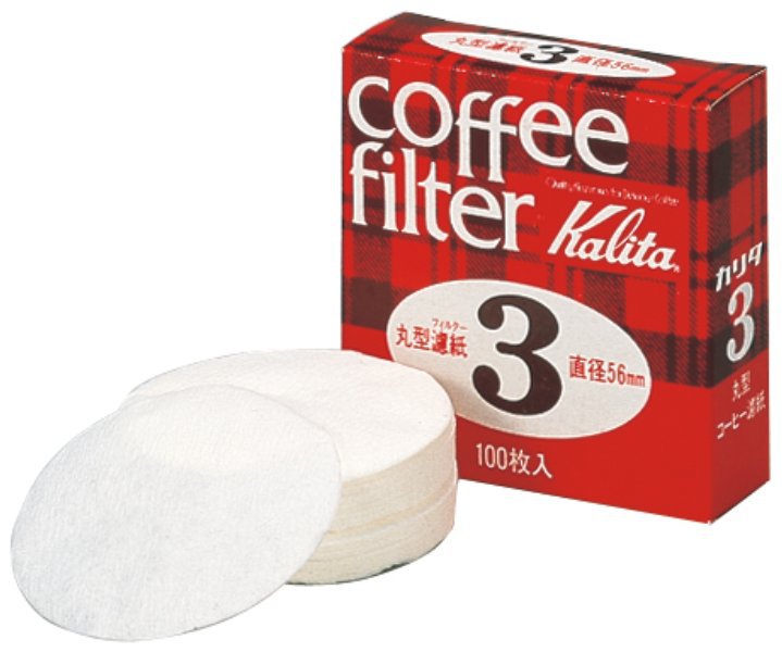 kalita/カリタ】丸型濾紙#3 21005 丸型濾紙 コーヒー器具、コーヒー用品ならFa Coffee