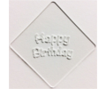【atta】カフェアートステンシル　Happy Birthday 2　LAS-0028