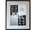 rolex（ロレックス）のモノトーンノエルポスター